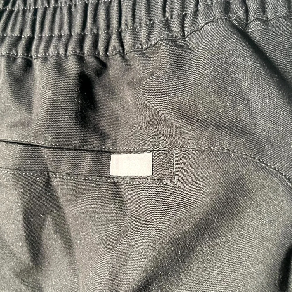 Figs Technical Collection Scrub‎ Pants Mens 32 Black Drawstring Nurse Medical
